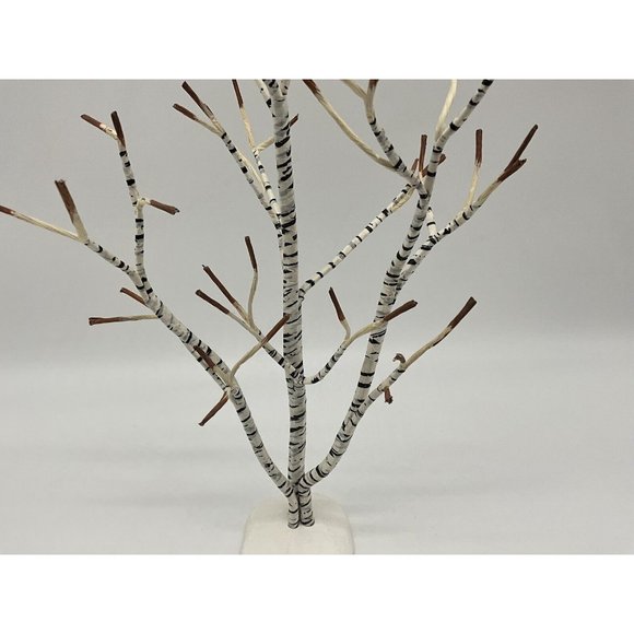 Department 56 Village Winter Birch Tree In original Box, Vintage 1990 Retired - Picture 14 of 16